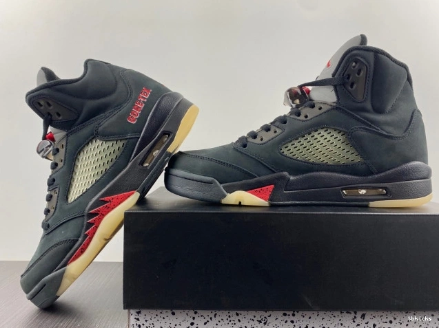Cheap TBK Gore-Tex Air Off Jordan 5 DR0092-001 Noir 0726